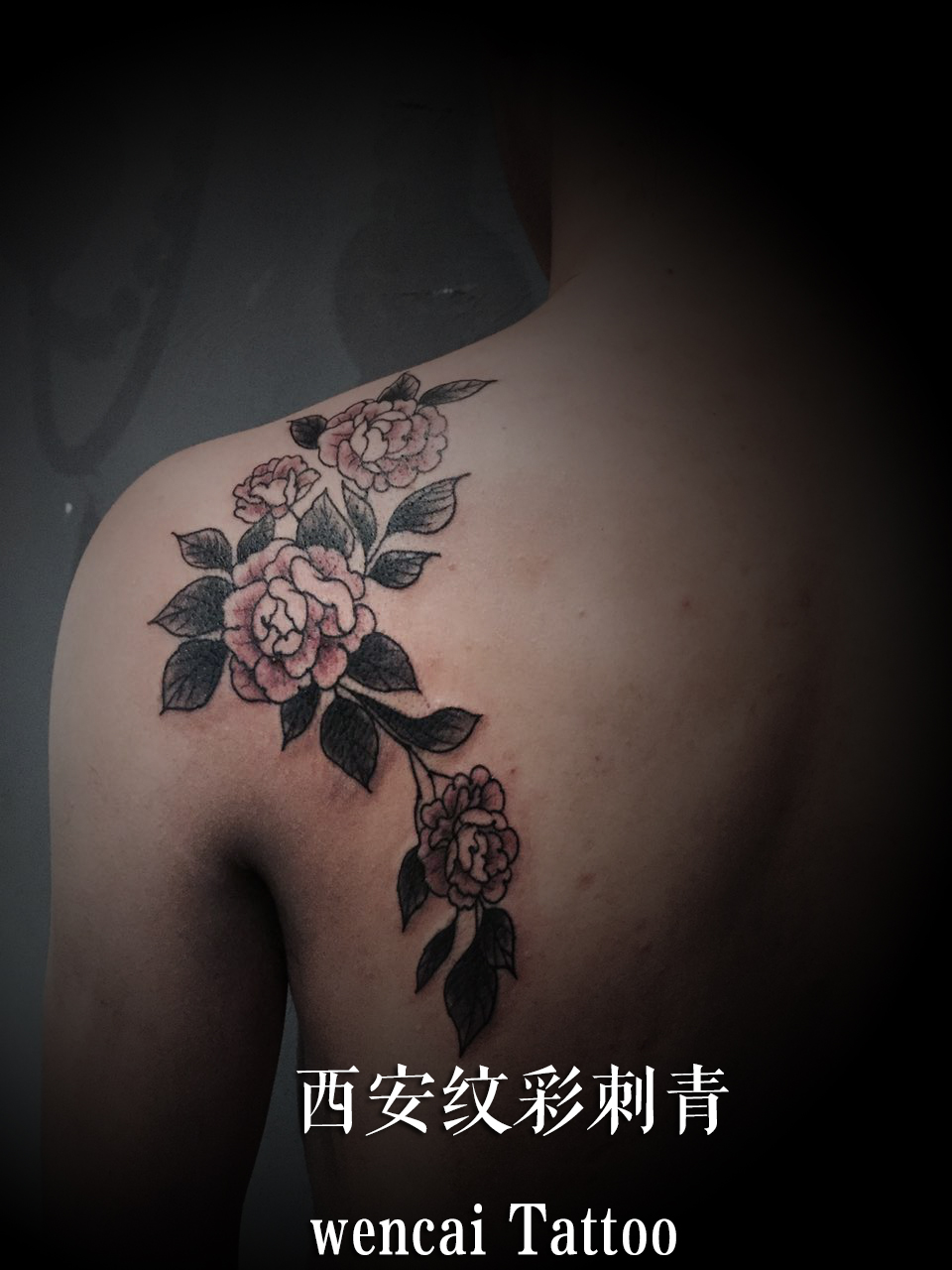 西安纹彩纹身店的纹身作品